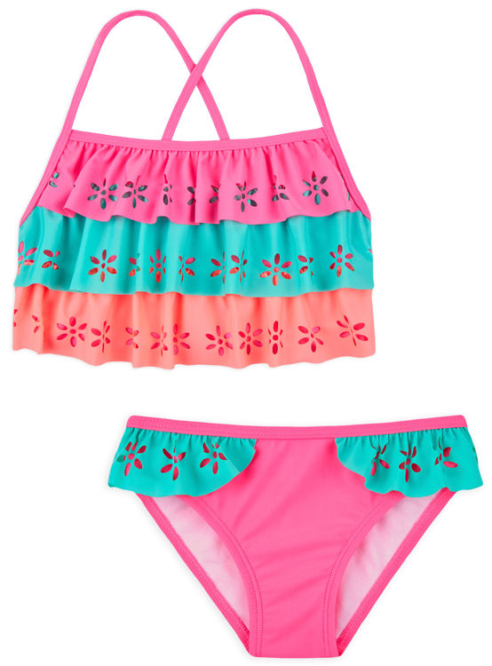 Picture of 09C061/09C062: INFANT GIRLS LAZER CUT BIKINI (2-13YEARS)